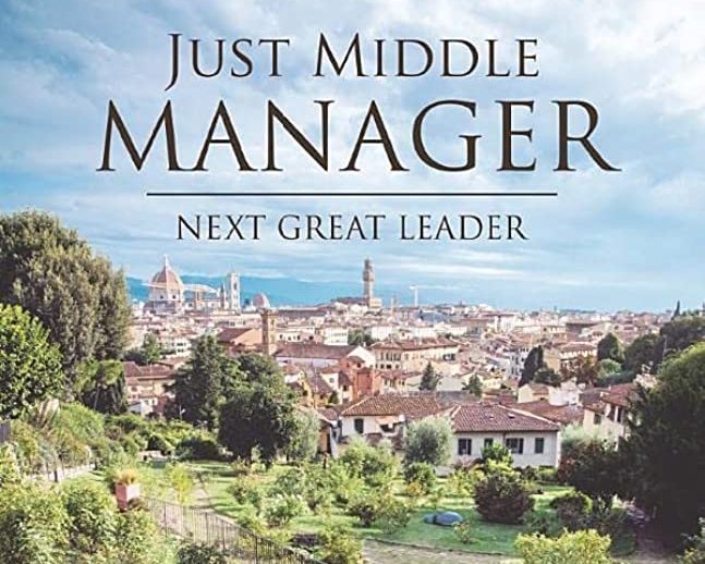 Book cover of "Just Middle Manager"